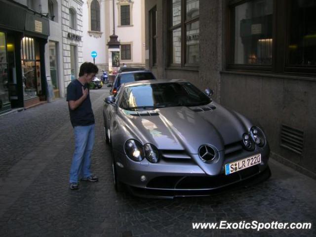 Mercedes SLR spotted in Wien, Austria