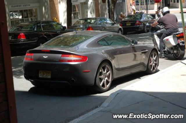 Aston Martin Vantage spotted in Princeton, New Jersey