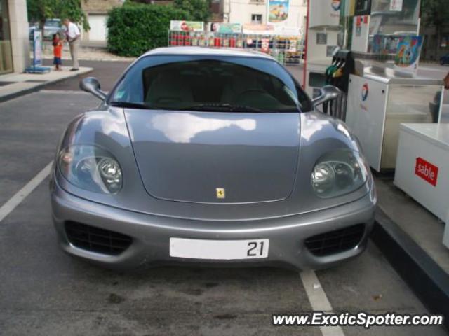 Ferrari 360 Modena spotted in Dijon, France