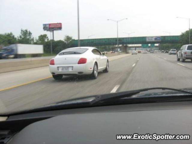 Bentley Continental spotted in Itasca, Illinois