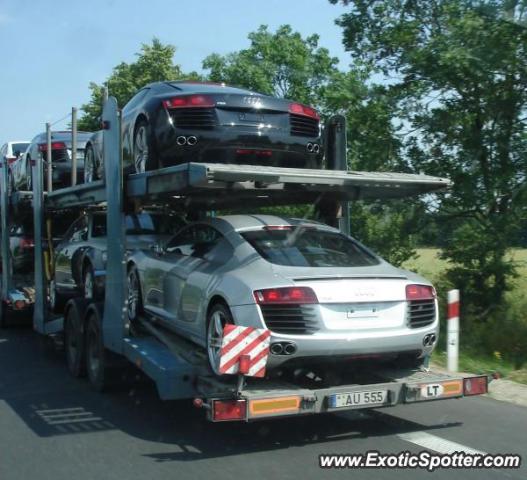 Audi R8 spotted in Sierpc, Poland