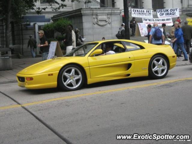 Ferrari F355 spotted in Vancouver, Canada