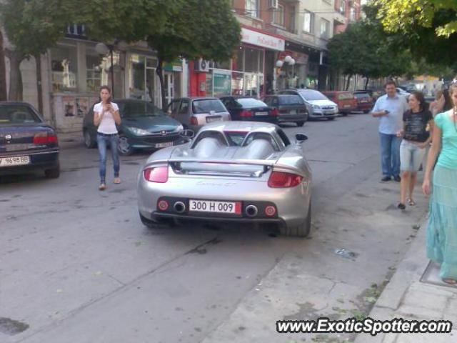 Porsche Carrera GT spotted in Varna, Bulgaria