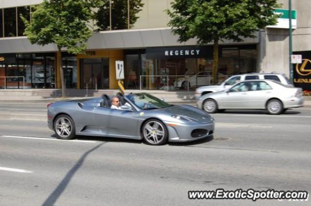 Ferrari F430 spotted in Vancouver, Canada