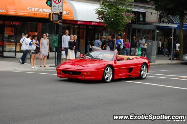 Ferrari F355 spotted in Vancouver, Canada