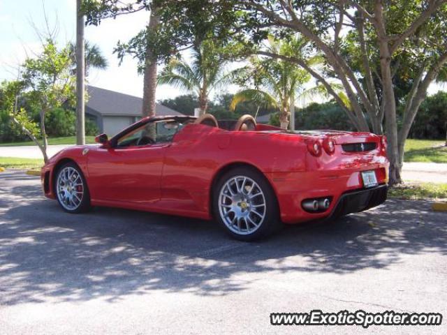 Ferrari F430 spotted in Indialantic, Florida