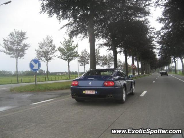 Ferrari 456 spotted in Knokke, Belgium