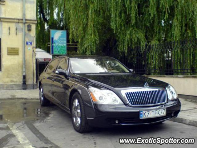 Mercedes Maybach spotted in Cracow, Poland