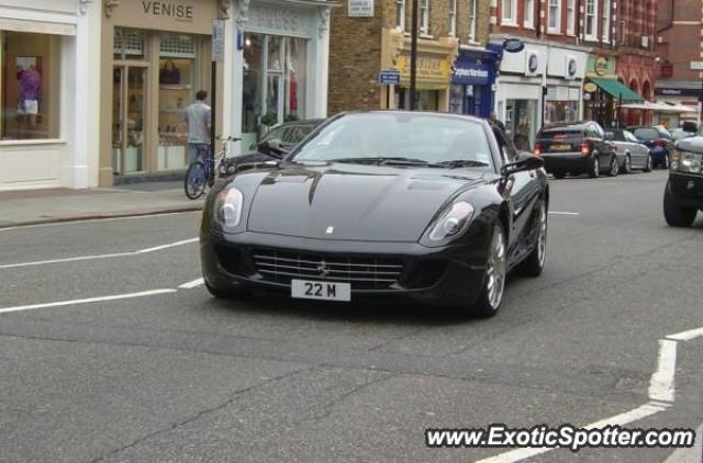 Ferrari 599GTB spotted in London, United Kingdom