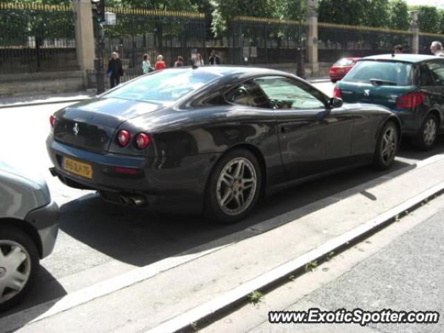 Ferrari 612 spotted in Paris, France