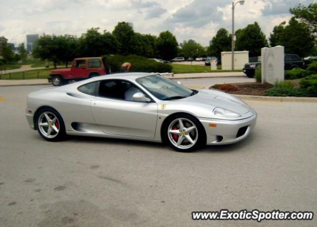 Ferrari 360 Modena spotted in Chicago, Illinois