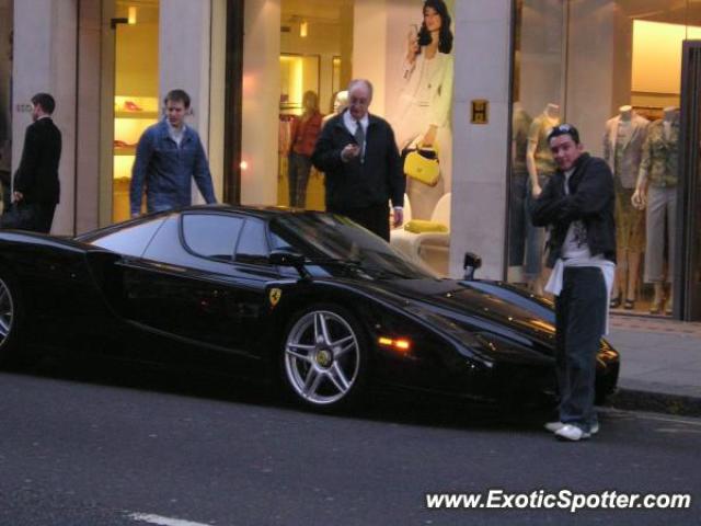 Ferrari Enzo spotted in London, United Kingdom