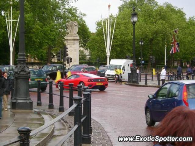 Ferrari 360 Modena spotted in London, United Kingdom