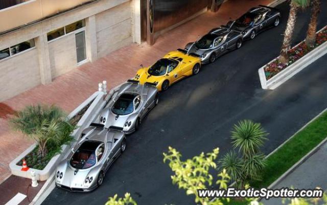 Pagani Zonda spotted in Monaco, Monaco