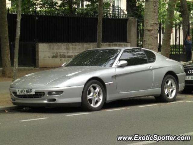 Ferrari 456 spotted in Paris, France