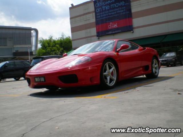 Ferrari 360 Modena spotted in Kuala Lumpur, Malaysia