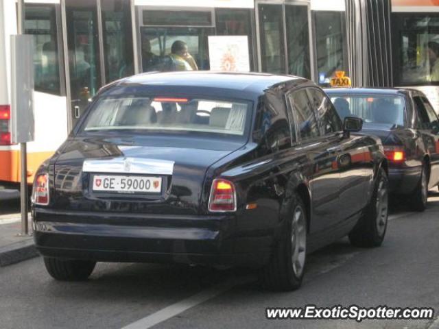 Rolls Royce Phantom spotted in Geneve, Switzerland