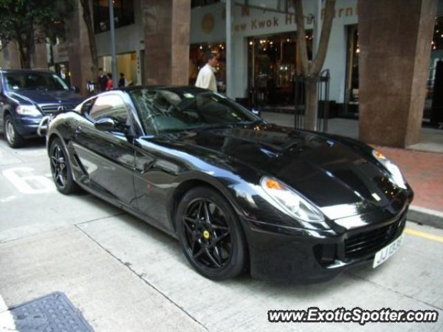 Ferrari 599GTB spotted in Hong kong, China