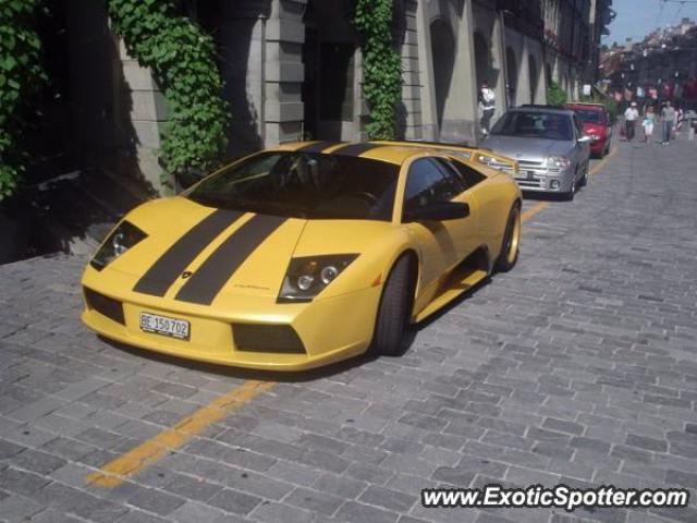 Lamborghini Murcielago spotted in Bern, Switzerland