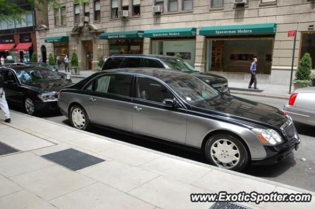 Mercedes Maybach spotted in New York, New York