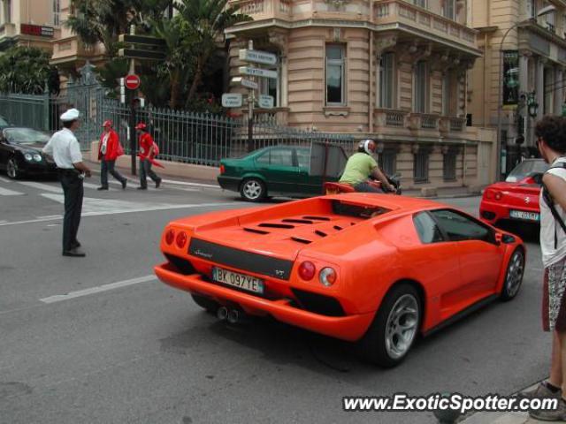 Lamborghini Diablo spotted in Monaco, Monaco