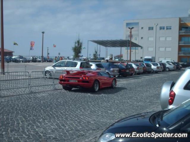 Lamborghini Diablo spotted in Vieira de Leiria, Portugal