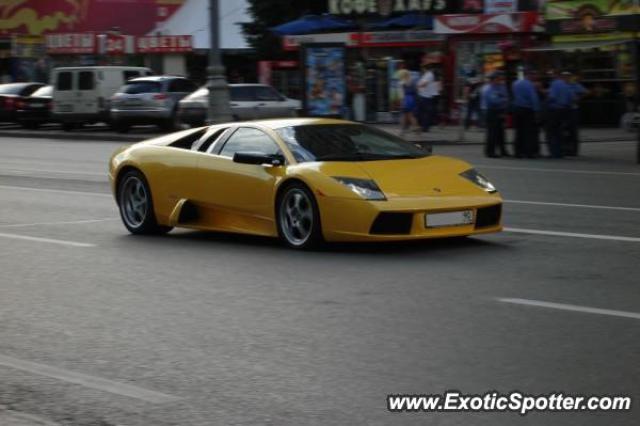 Lamborghini Murcielago spotted in Moscow, Russia