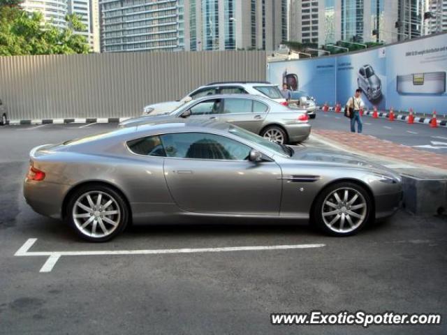 Aston Martin DB9 spotted in Kuala Lumpur, Malaysia