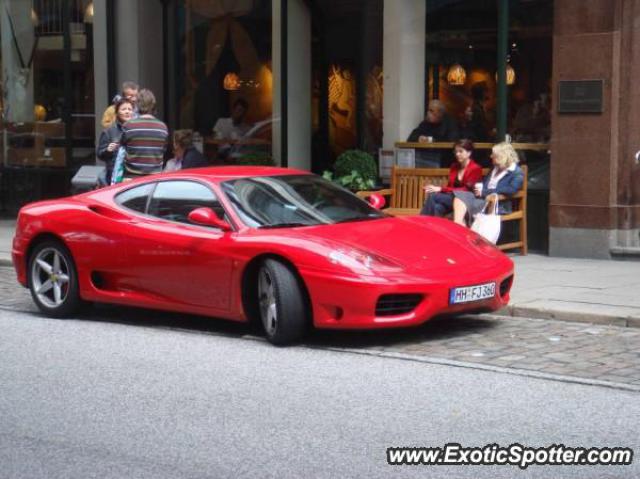 Ferrari 360 Modena spotted in Hamburg, Germany