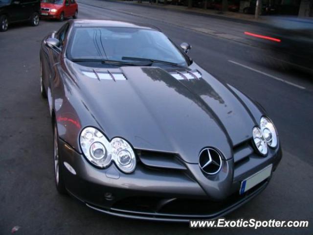 Mercedes SLR spotted in Bucharest, Romania