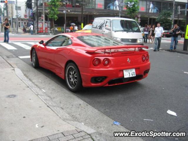 Ferrari 360 Modena spotted in Tokyo, Japan