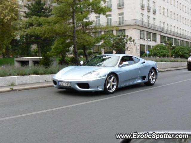 Ferrari 360 Modena spotted in Budapest, Hungary