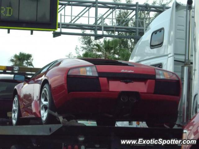 Lamborghini Murcielago spotted in Pompano Beach, Florida