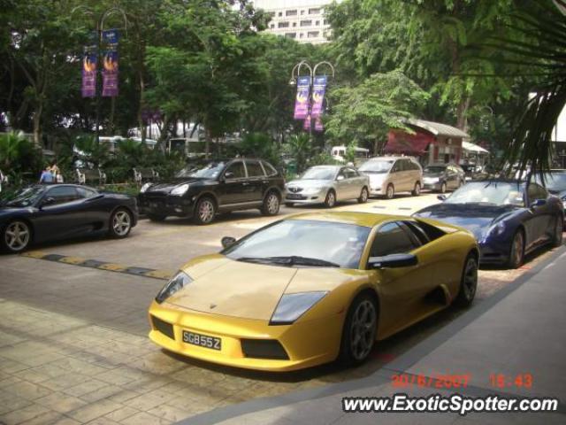 Lamborghini Murcielago spotted in Singapore, Singapore