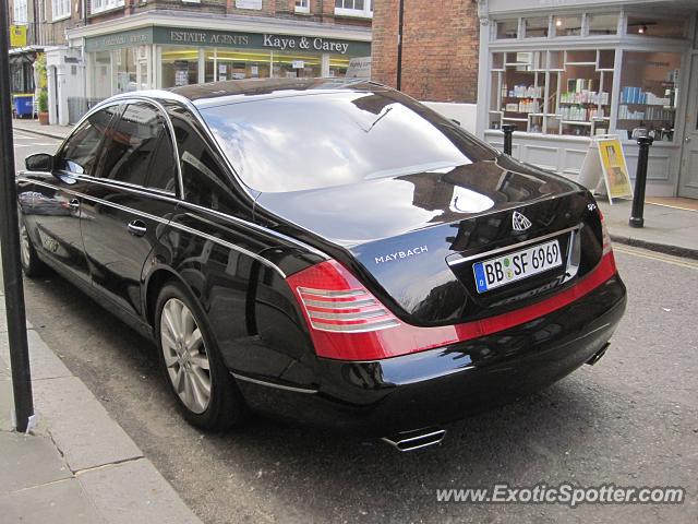 Mercedes Maybach spotted in London, United Kingdom