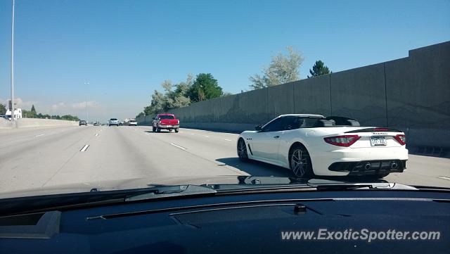 Maserati GranTurismo spotted in Denver, Colorado