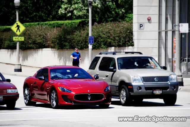 Maserati GranTurismo spotted in Chicago, Illinois