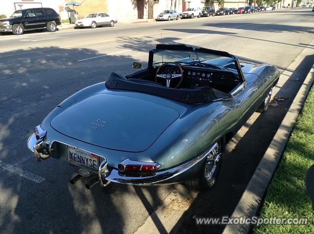 Jaguar E-Type spotted in Studio city, California