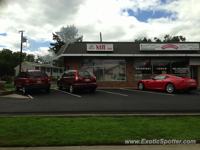 Ferrari 599GTB spotted in Morristown, New Jersey