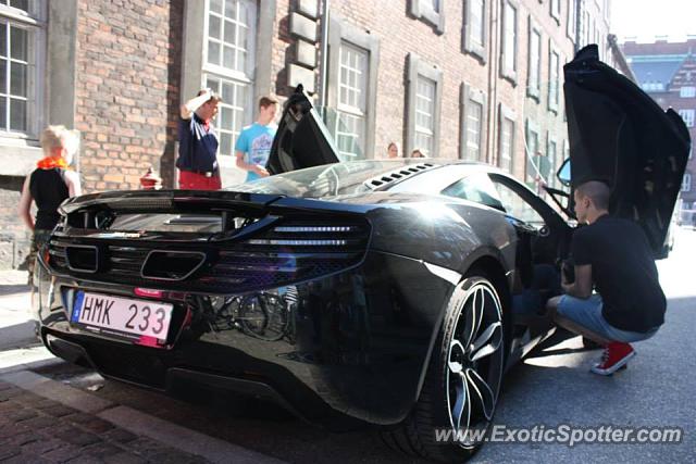 Mclaren MP4-12C spotted in Copenhagen, Denmark