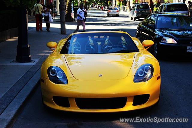 Porsche Carrera GT spotted in Toronto, Canada