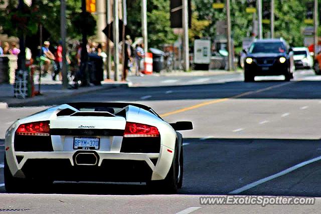 Lamborghini Murcielago spotted in Toronto, Canada