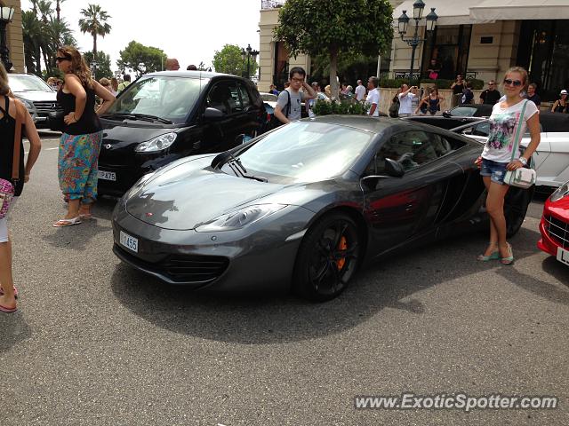 Mclaren MP4-12C spotted in Monaco, France