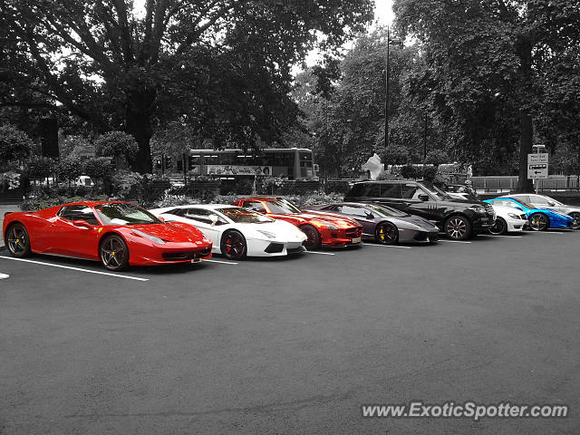 Ferrari 458 Italia spotted in London, United Kingdom