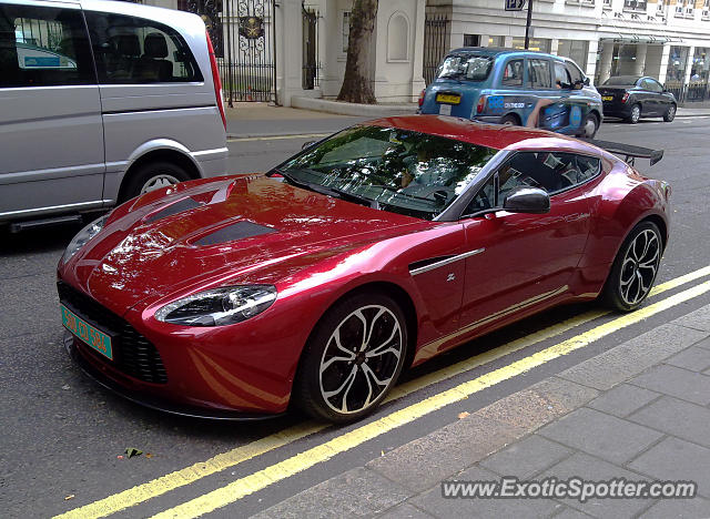 Aston Martin Zagato spotted in London, United Kingdom