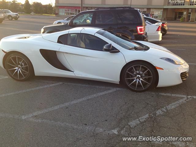 Mclaren MP4-12C spotted in Toronto, Ontario, Canada