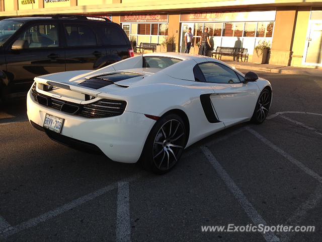 Mclaren MP4-12C spotted in Toronto, Ontario, Canada