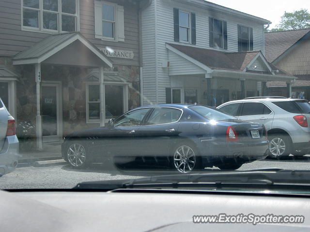 Maserati Quattroporte spotted in Highlands, North Carolina