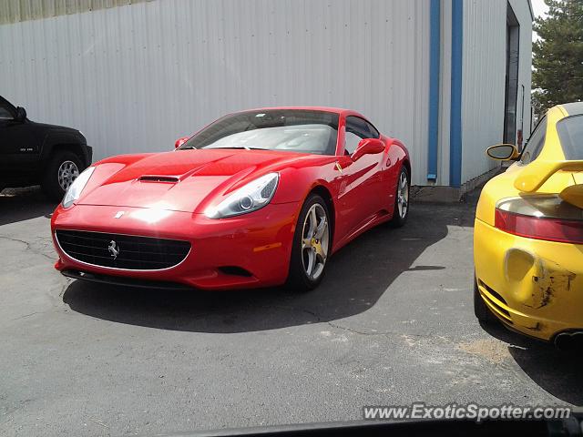 Ferrari California spotted in Albuquerque, New Mexico