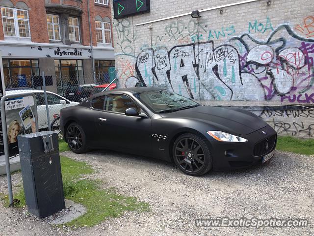 Maserati GranTurismo spotted in Copenhagen, Denmark